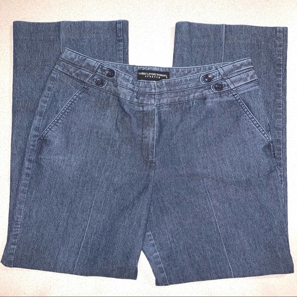 Larry Levine Denim - Larry Levine Woman Sport Stretch Denim Trouser 12P